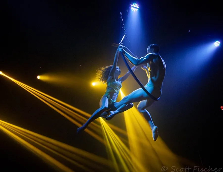 An Aerial and Cabaret Show With a Festive Twist