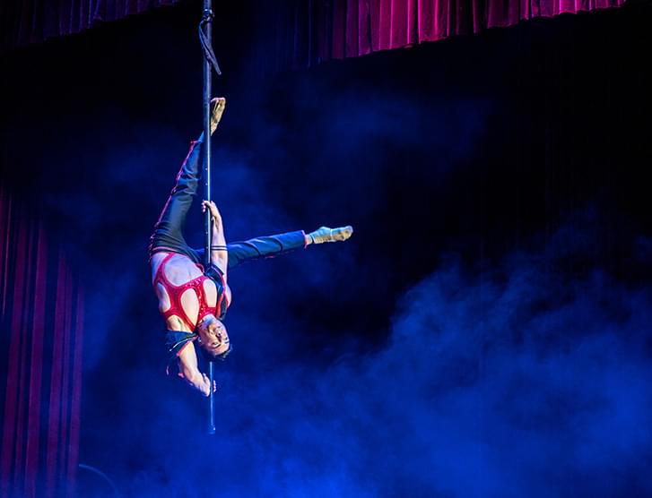 Two aerial performers - AirOtic Soirée in Austin