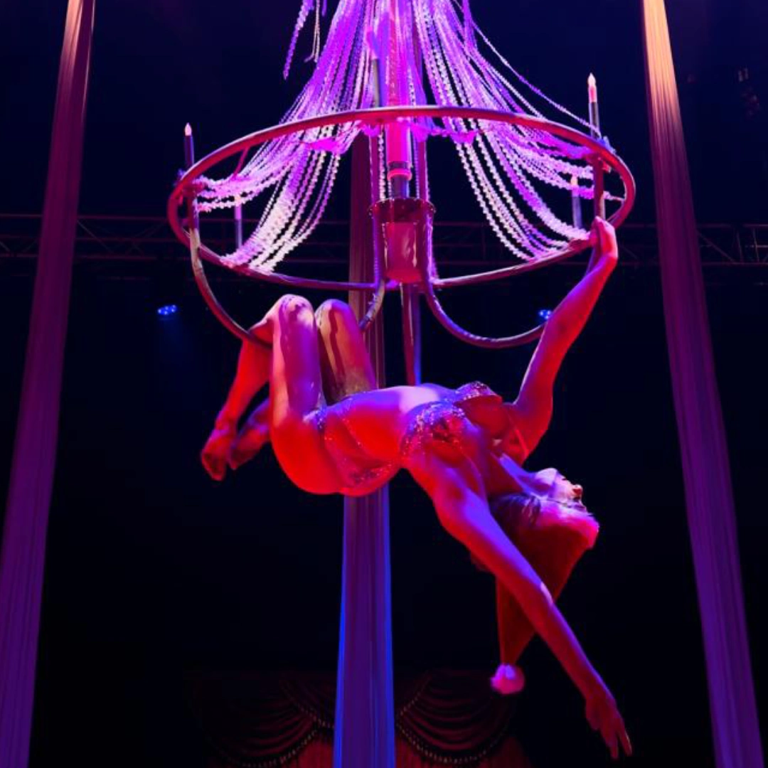 An Aerial and Cabaret Show With a Festive Twist - Naughty Nöel by AirOtic Dallas: A Circus-Style Cabaret
