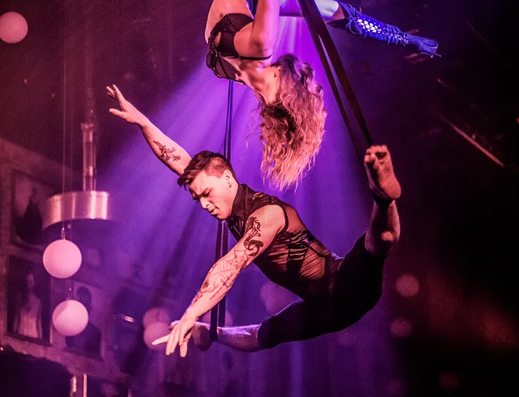 Starring a Cast of World-Class Acrobats - Love Struck by AirOtic in Chicago: A Circus-Style Cabaret